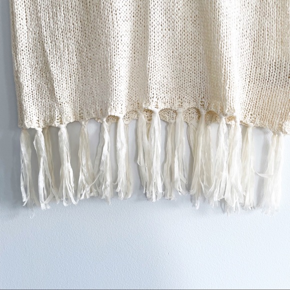 Anthropologie Pepin Boho Fringe Sweater Vest Size XSmall - Picture 5 of 7